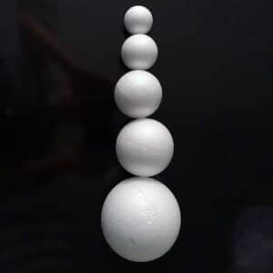 Boules en styromousse 1.5"
