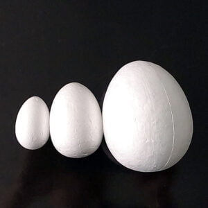 Oeufs en styromousse petits