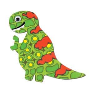 dinosaur paper cutouts