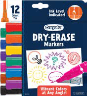 Crayola dry erase markers